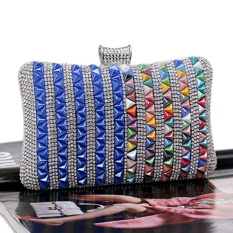 Women's Fashion High-end Rhinestone Banquet Clutch