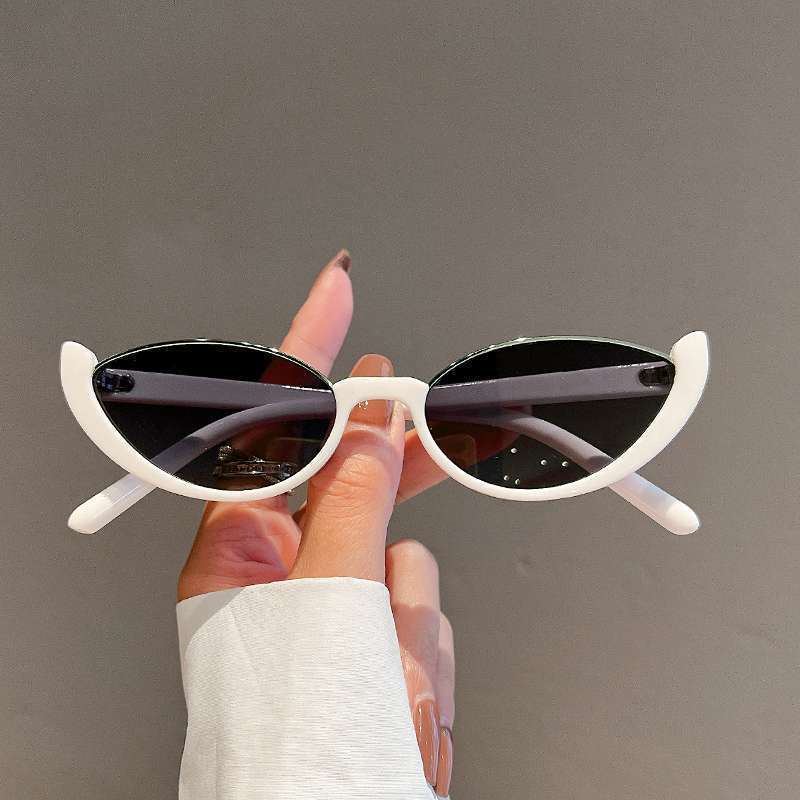 Cat Eye Half Frame Trending Fashion Sunglasses