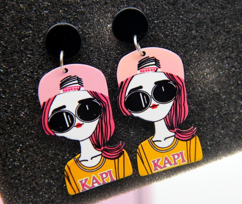 Fashion Earrings Harajuku Cute And Chic Cartoon Ladies