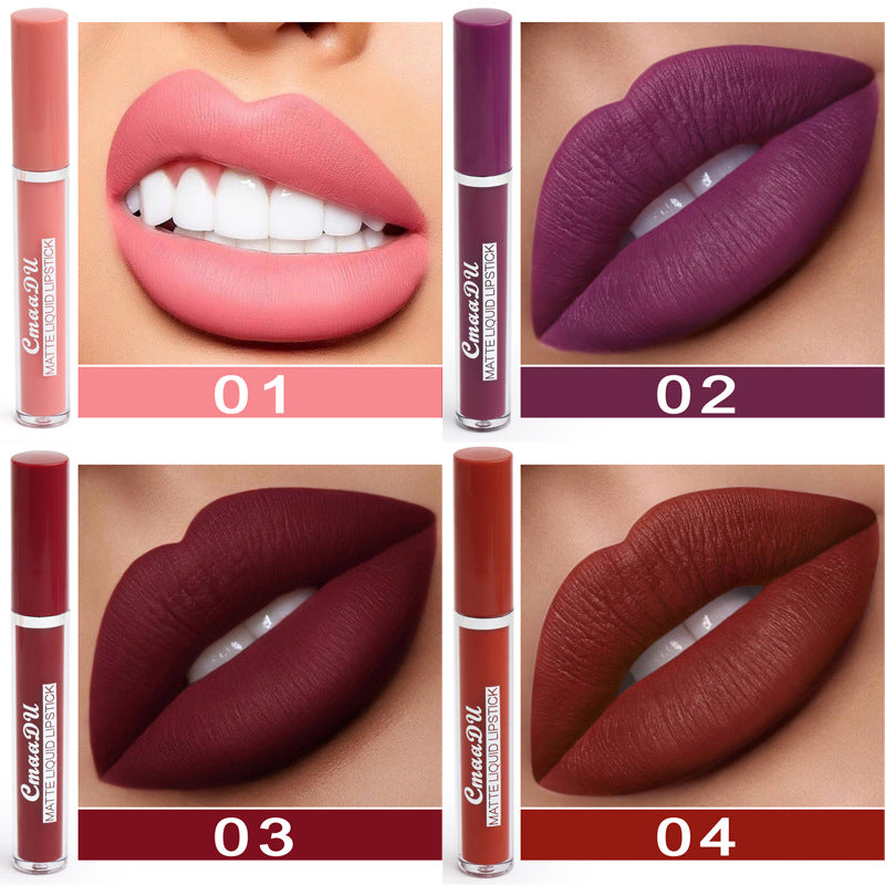 Women's Waterproof Matte Lipstick Liquid Lipstick Set