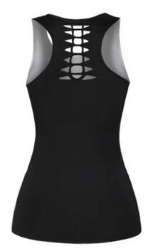 Summer Ladies Fashion Tops 3D Printed Skull Punk Rock Sexy Black Tank