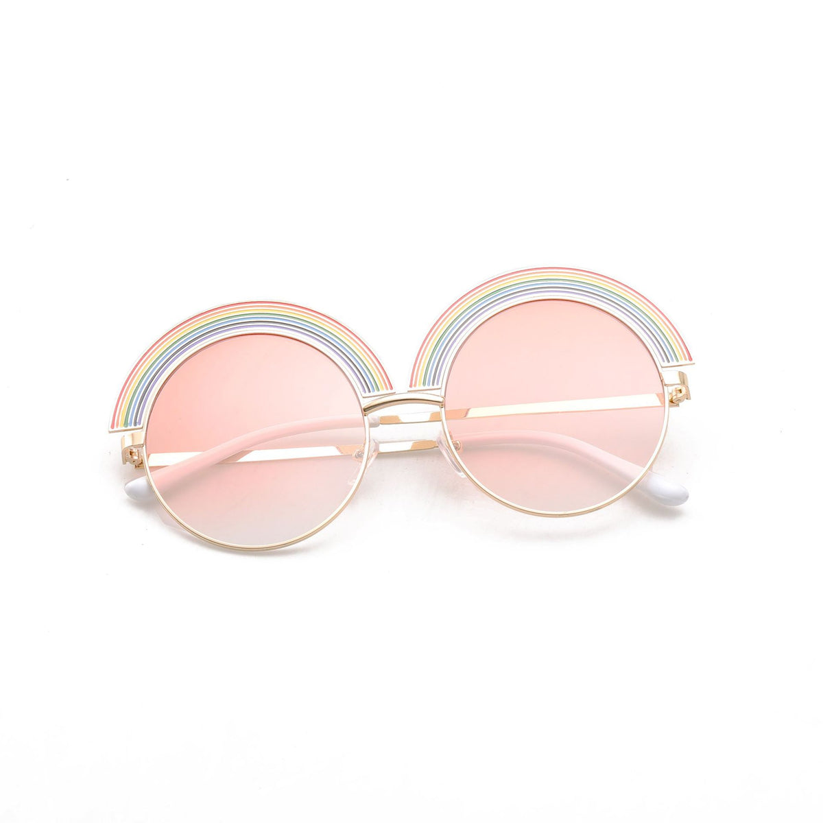 Retro metal rainbow sunglasses