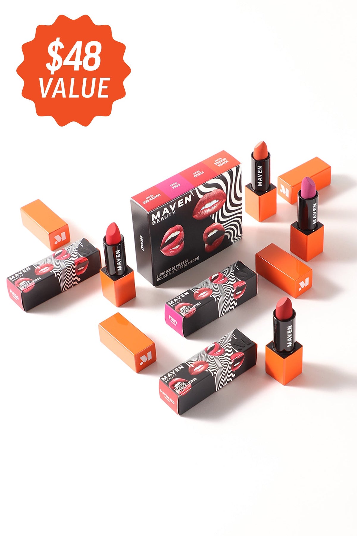 Maven Lipstick Value Set Bold