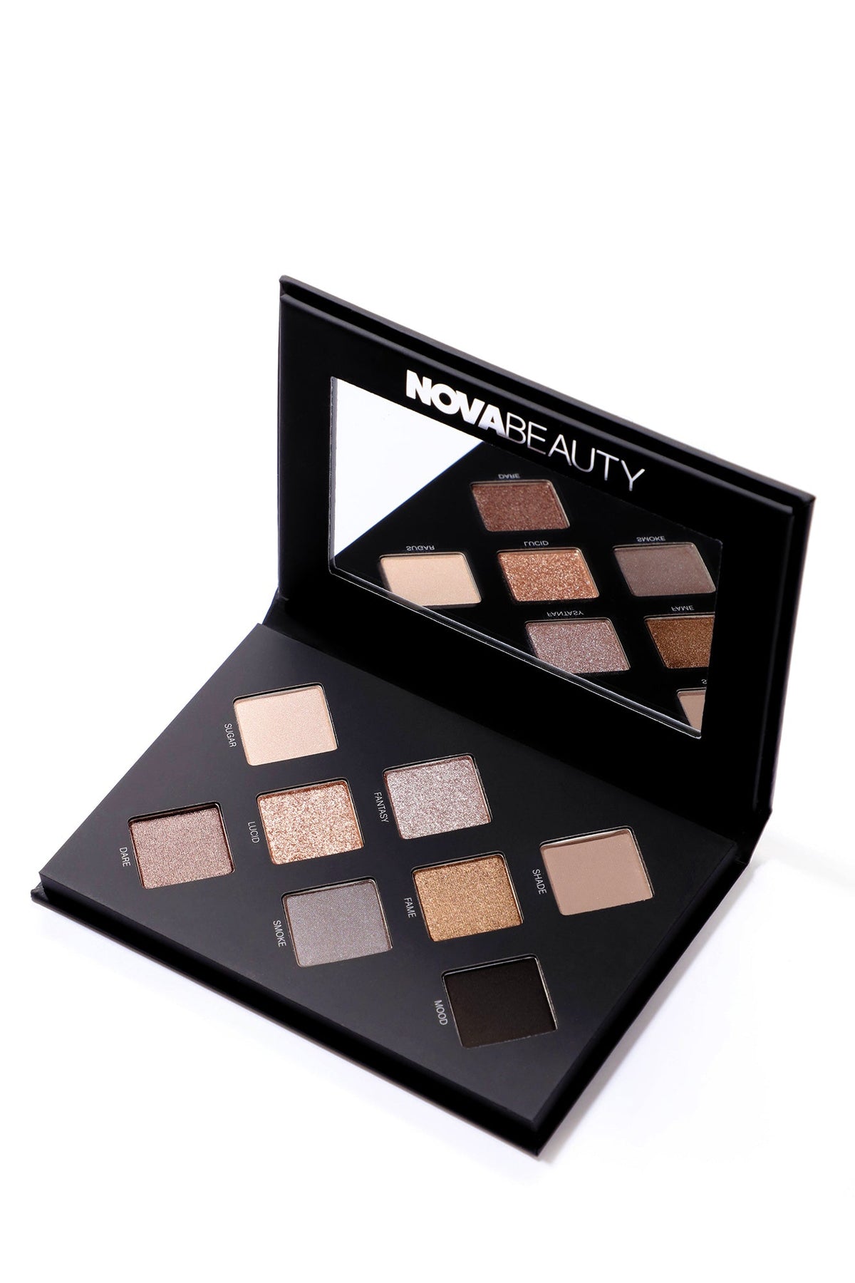 NOVABEAUTY Throwing Shade Eyeshadow Palette - Smoky