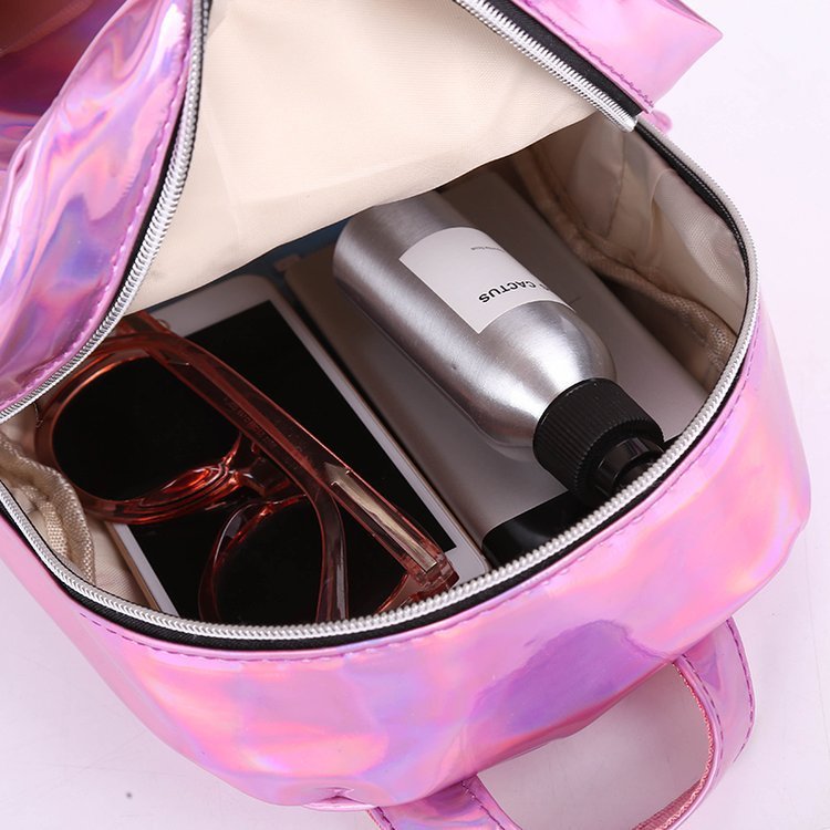 Mori Series Holographic Small Backpack Laser Fashion Shoulder Bag