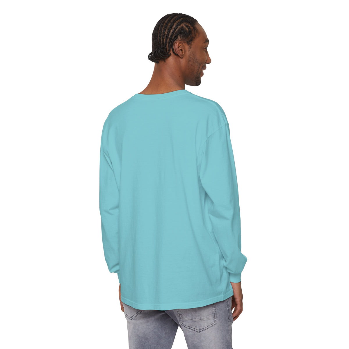 Night Melodies Unisex Garment-dyed Long Sleeve T-Shirt