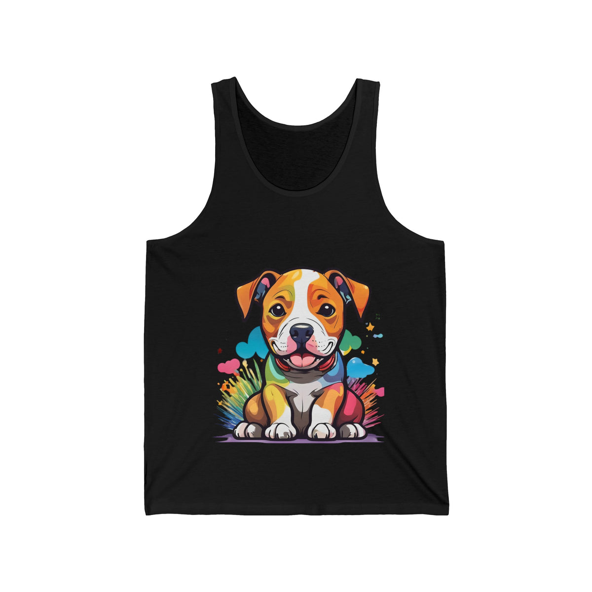 Prideful Pittie Unisex Jersey Tank