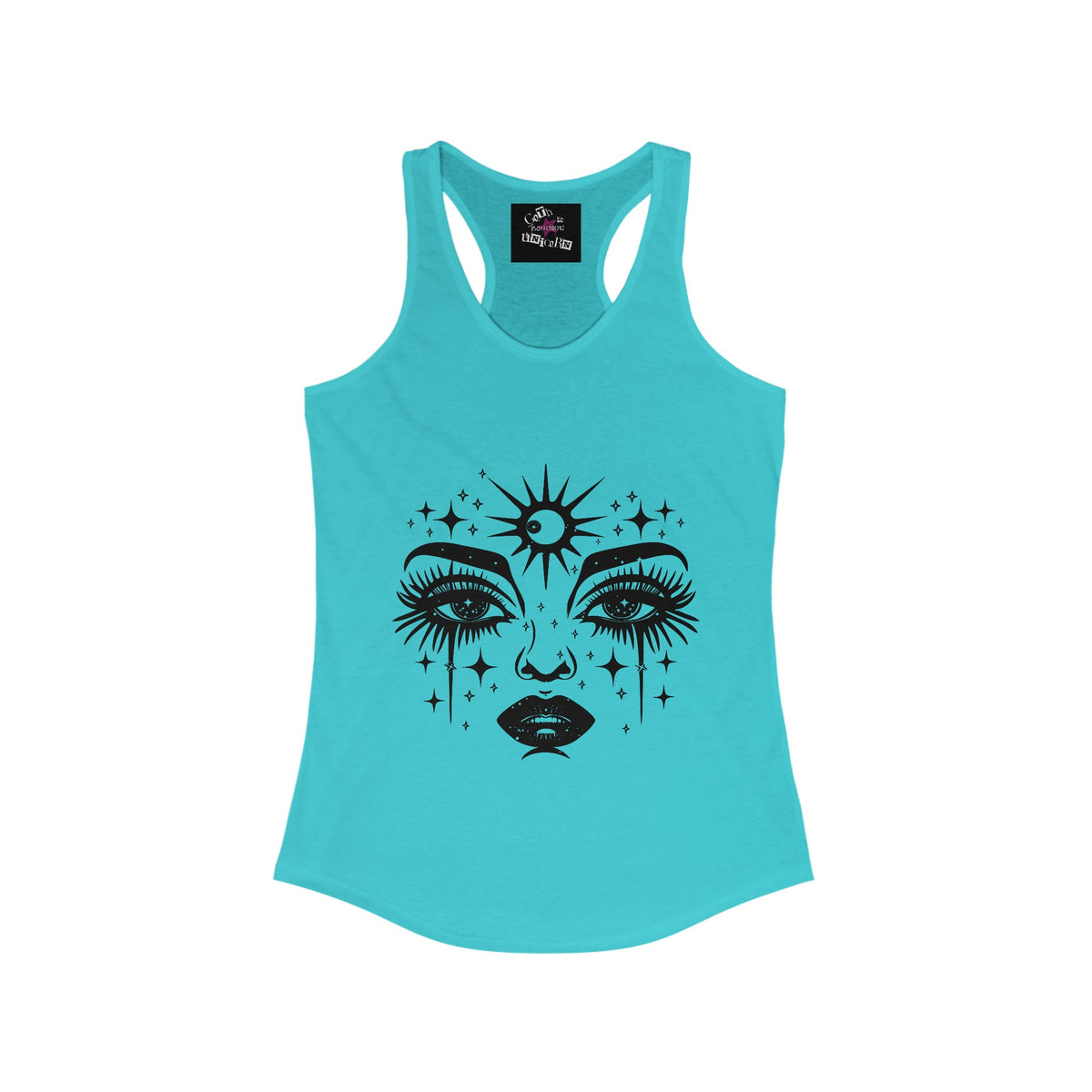 Celestial Faces | Women's Ideal Racerback Tank