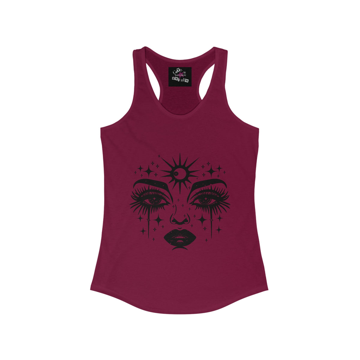 Celestial Faces | Women's Ideal Racerback Tank