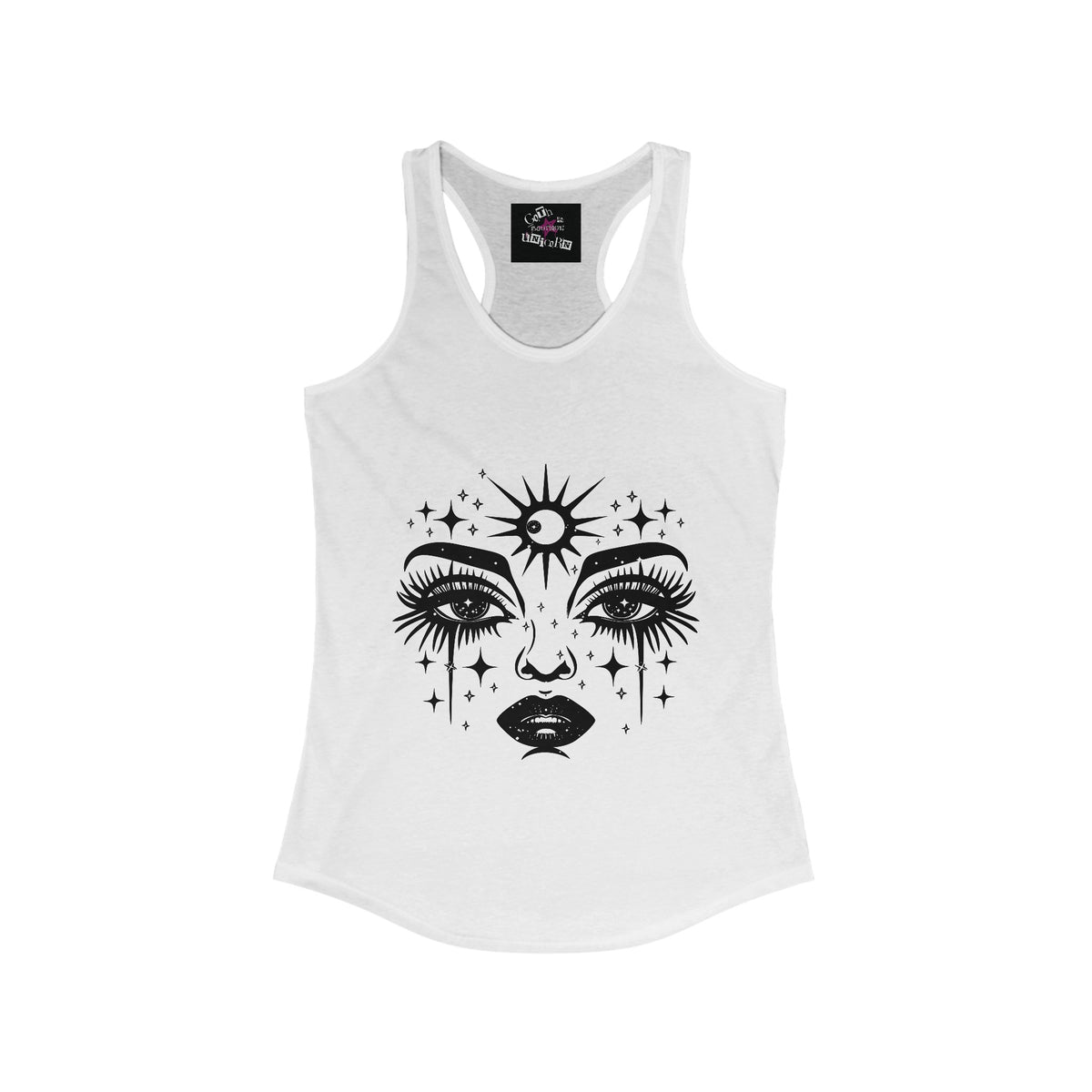 Celestial Faces | Women's Ideal Racerback Tank