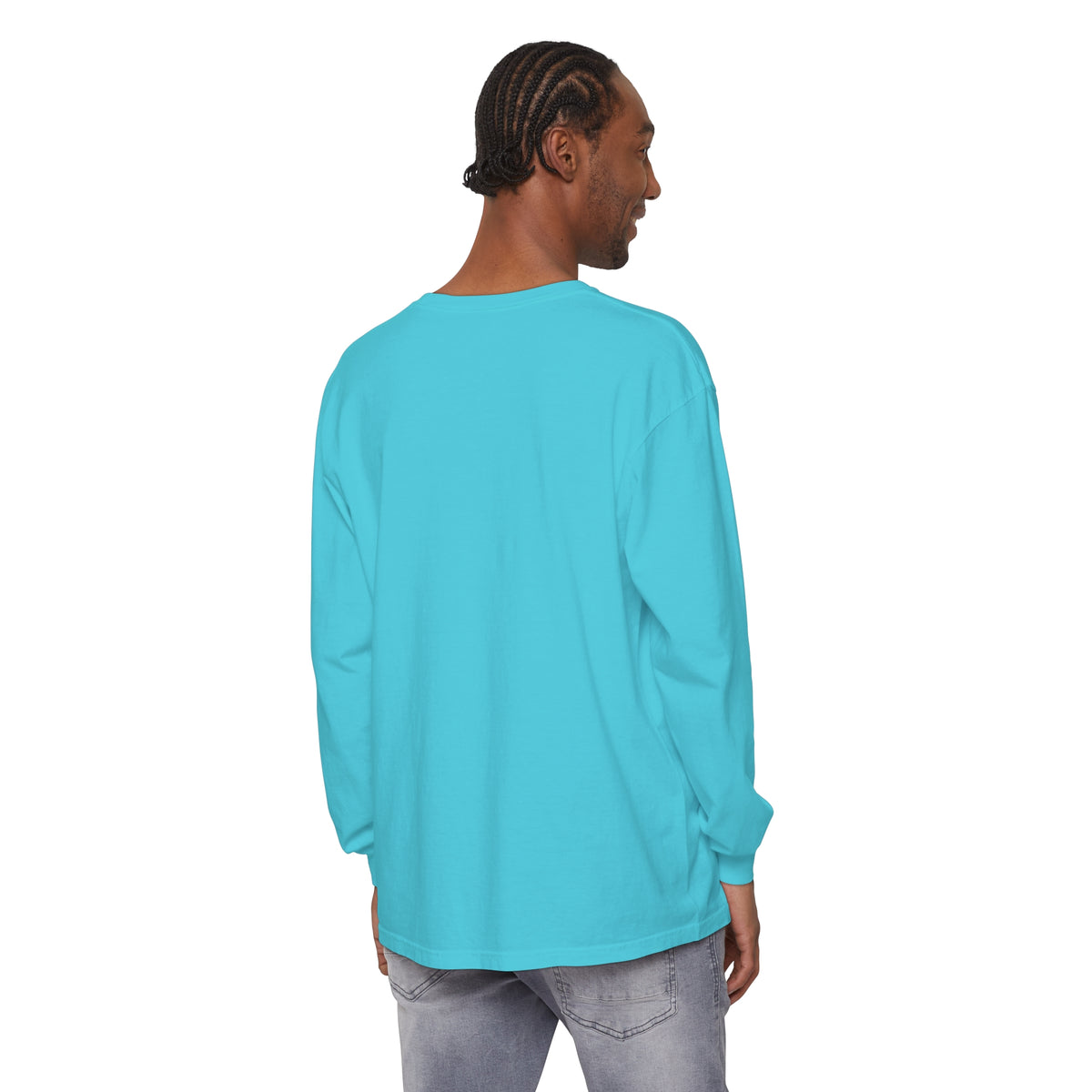 Night Melodies Unisex Garment-dyed Long Sleeve T-Shirt