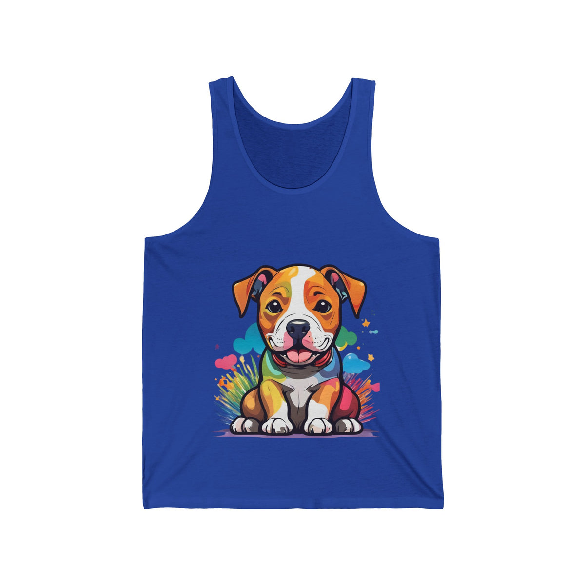 Prideful Pittie Unisex Jersey Tank