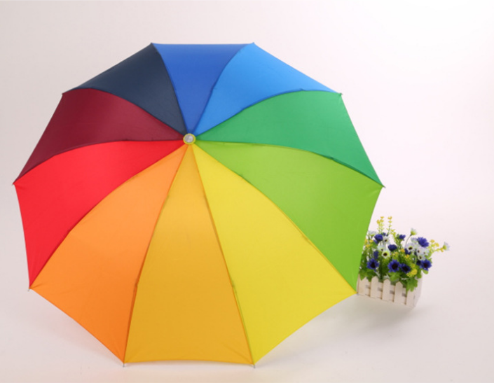 Rainbow Festival Umbrella