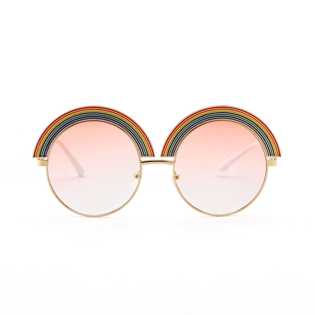 Retro metal rainbow sunglasses