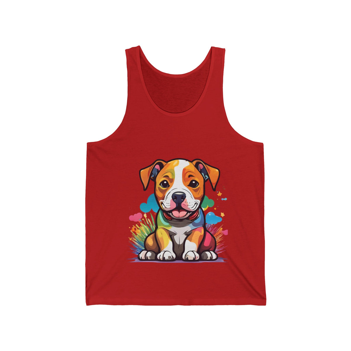 Prideful Pittie Unisex Jersey Tank