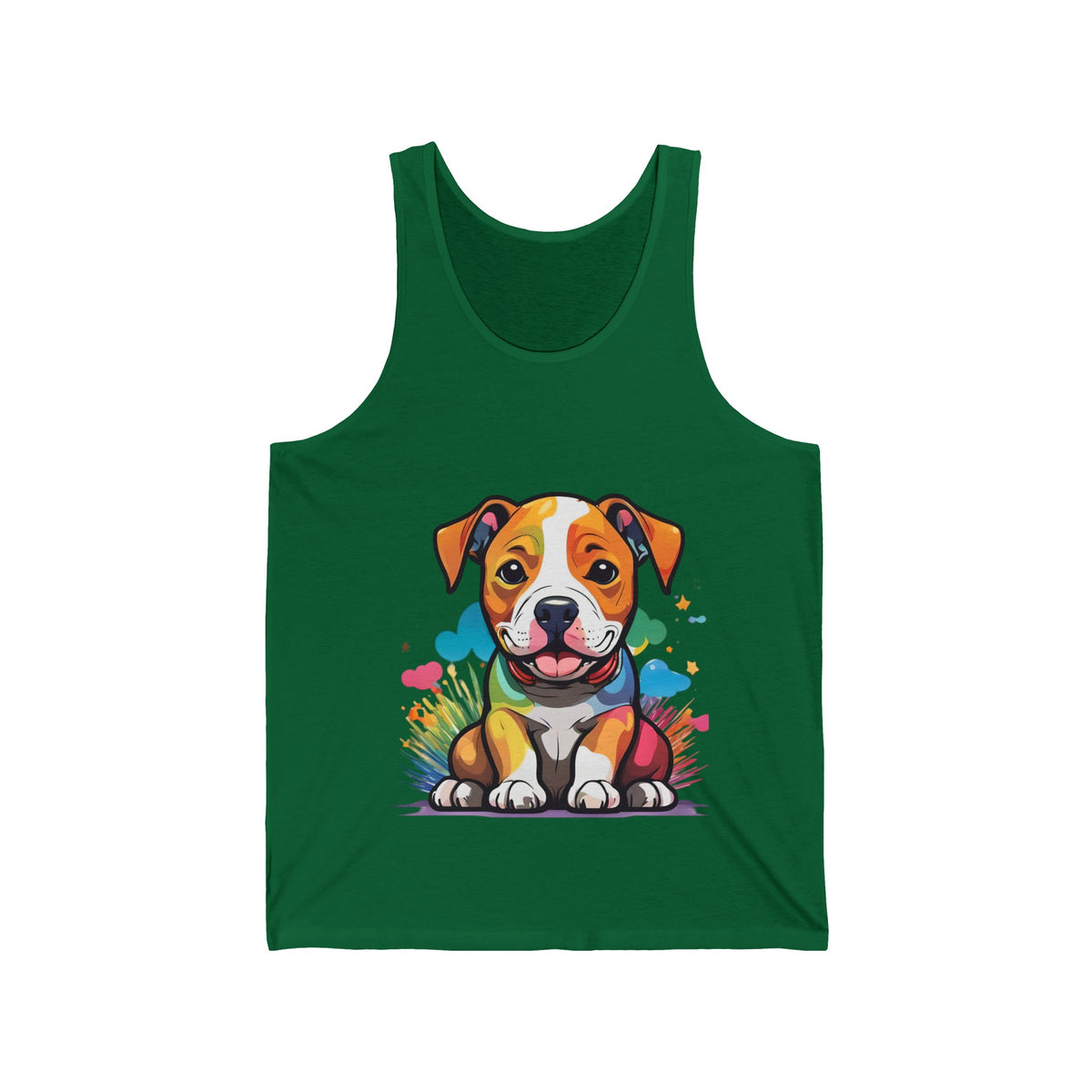 Prideful Pittie Unisex Jersey Tank