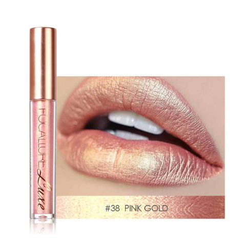 Focallure Chameleon Metallic Wet Look Matte Liquid Lipstick Glazing Topper