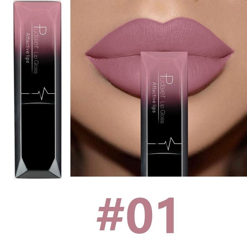 Pudier Liquid Lipstick Matte and Mettalic Matte Lipgloss Shades