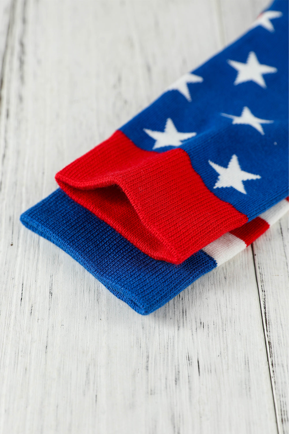 American Flag Pattern Soft Knitted Socks