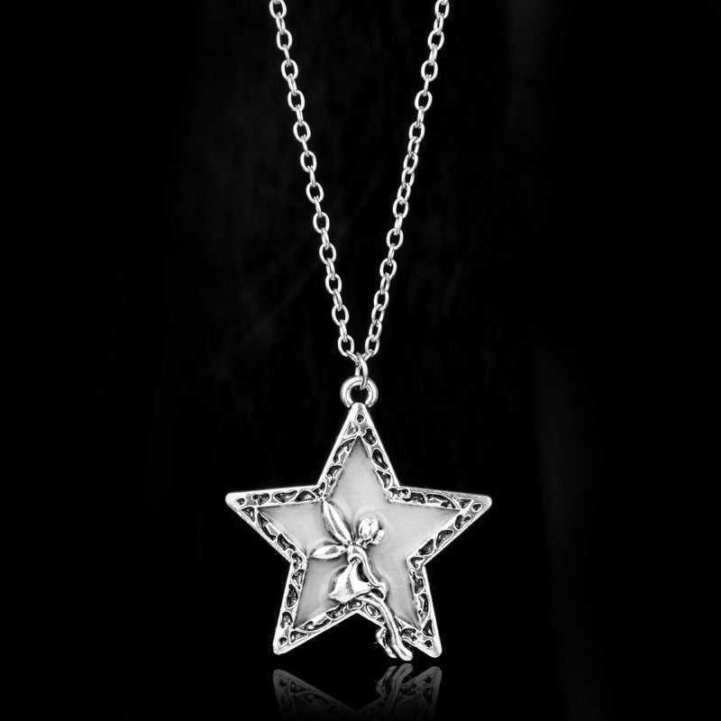 Star Fairy LuminousGlow In The Dark Necklace