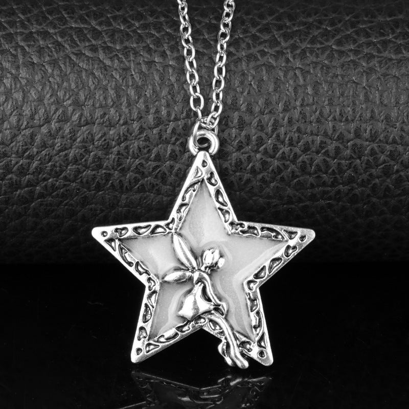 Star Fairy LuminousGlow In The Dark Necklace