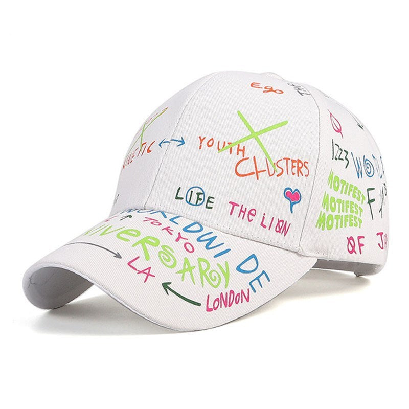 WHAT Graffiti Cap Hip Hop Streetwear Style Fashion Hat