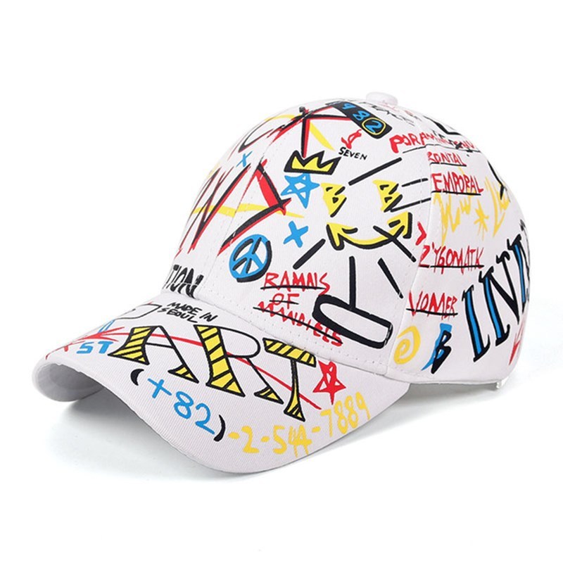 WHAT Graffiti Cap Hip Hop Streetwear Style Fashion Hat