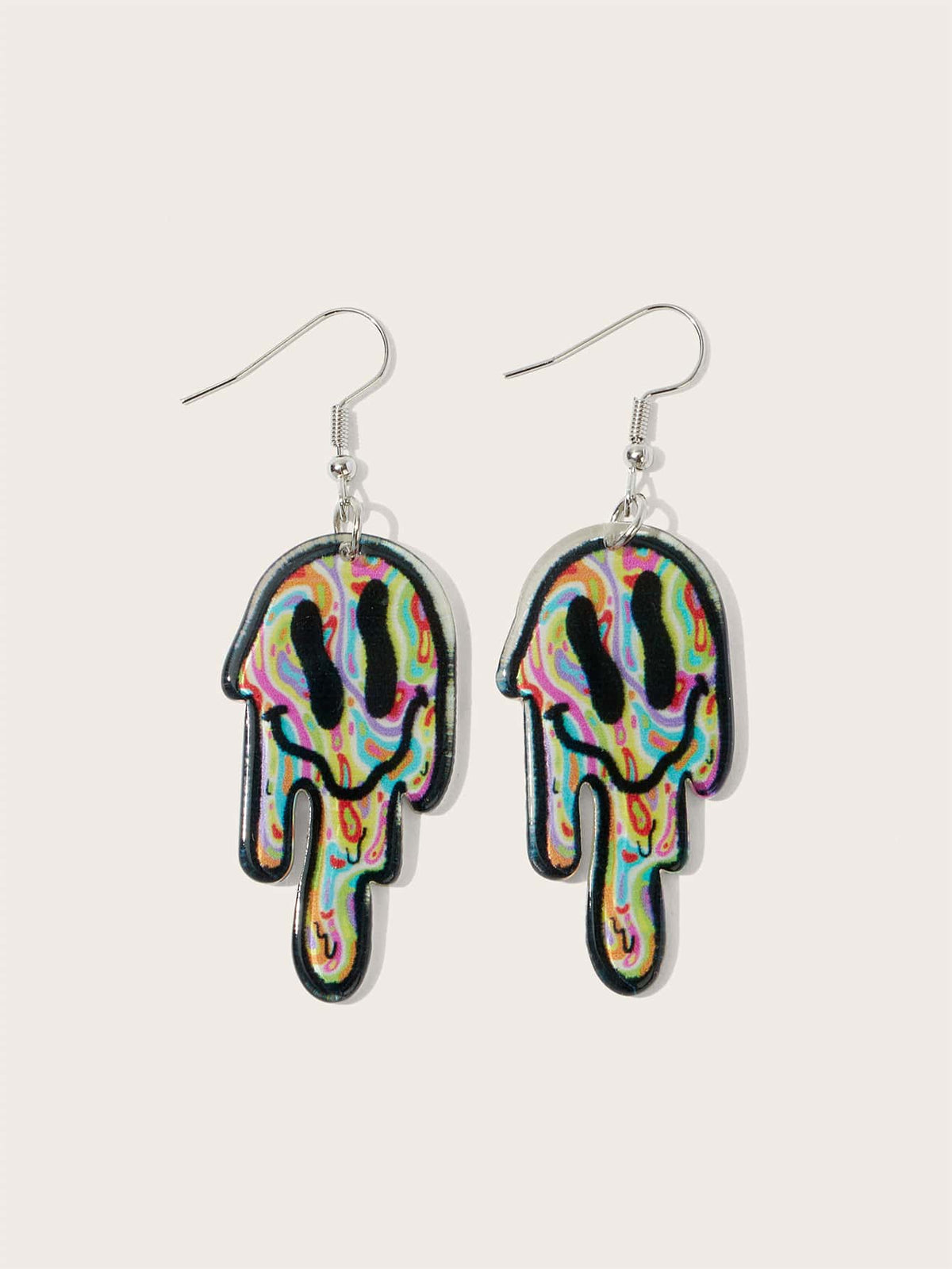 Flacart Cartoon Expression Drop Earrings