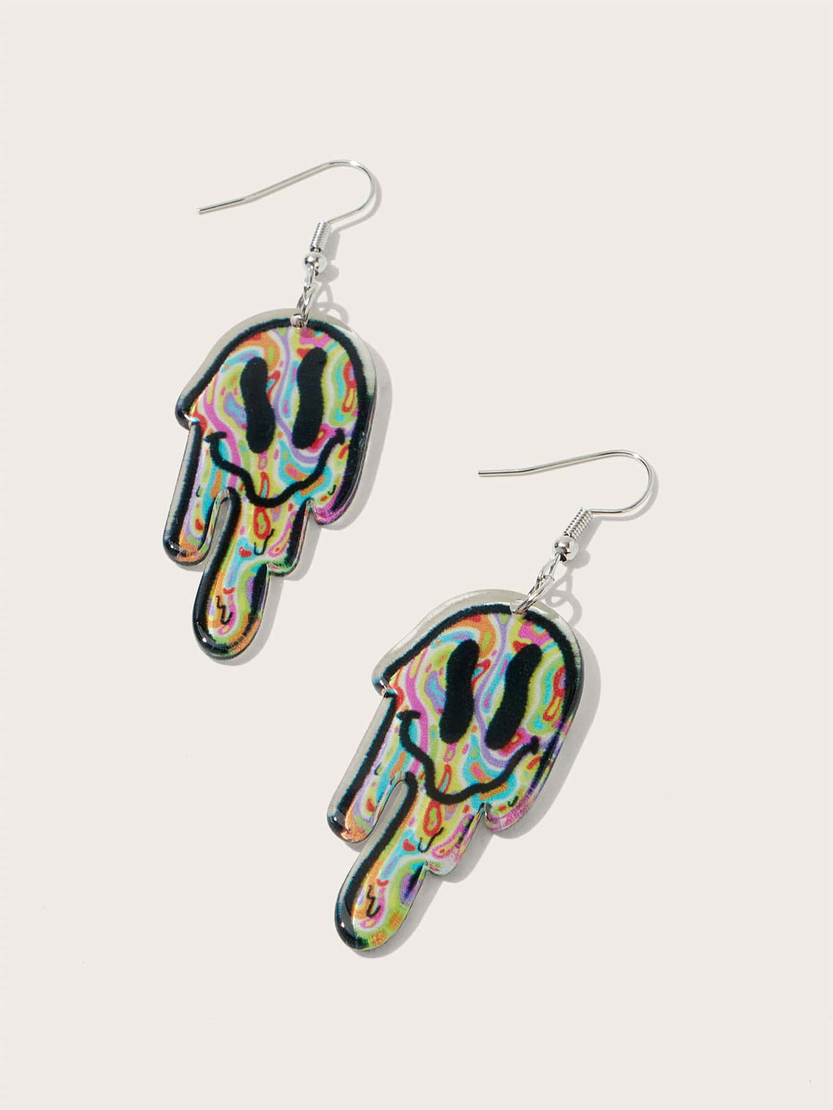 Flacart Cartoon Expression Drop Earrings