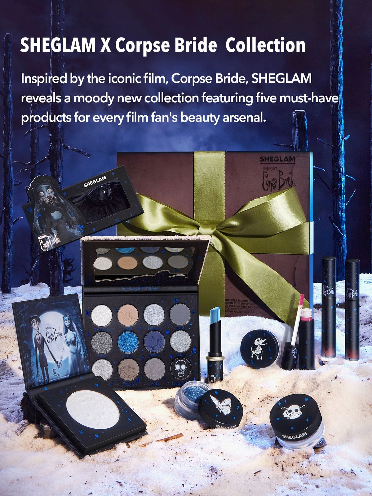 SHEGLAM | Corpse Bride Full Collection Set Sale Gift Makeup Set