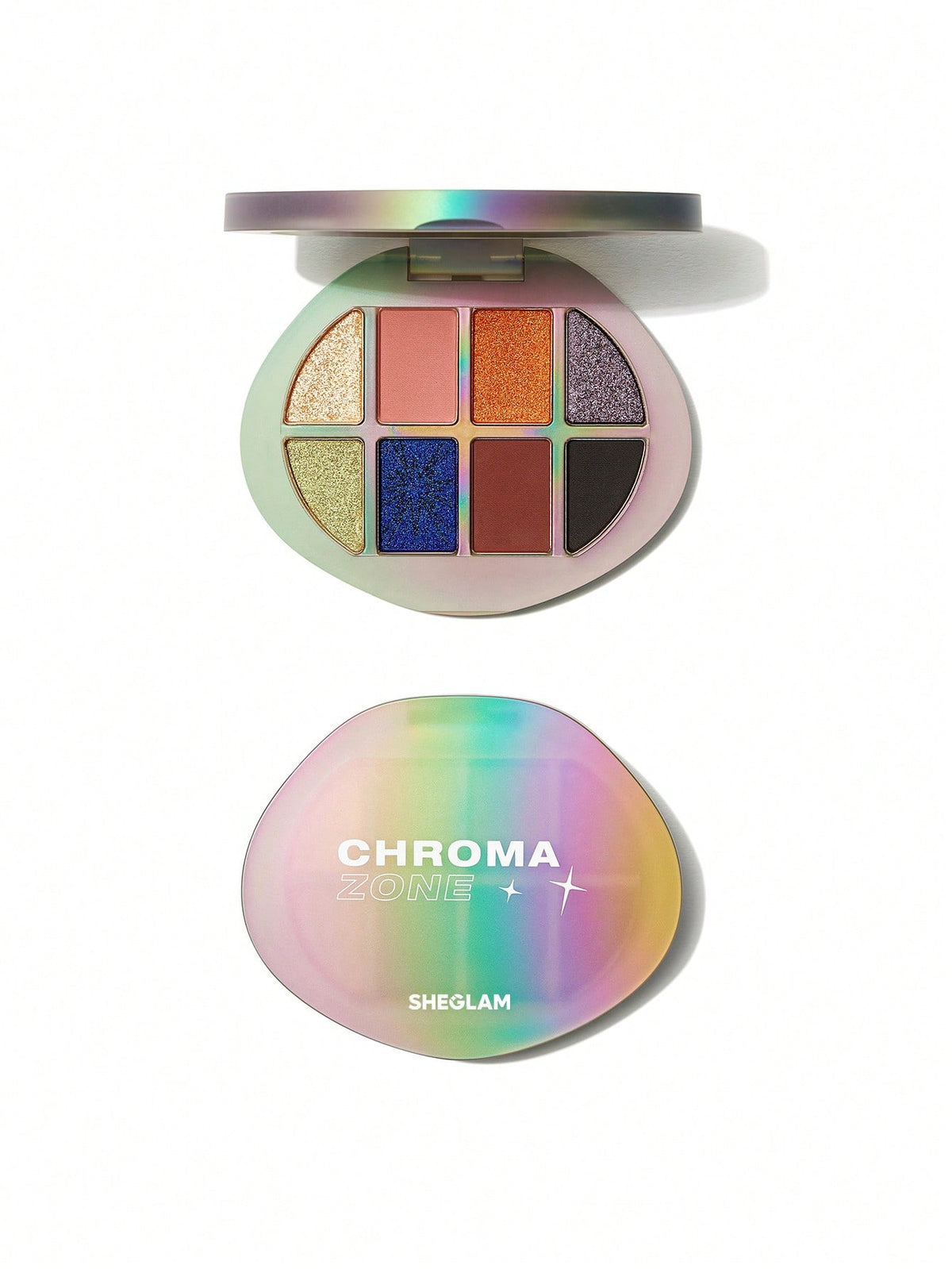 SHEGLAM Chroma Zone Eyeshadow Palette: Velocity - Embrace Winter Trends with Y2K Inspired Shades