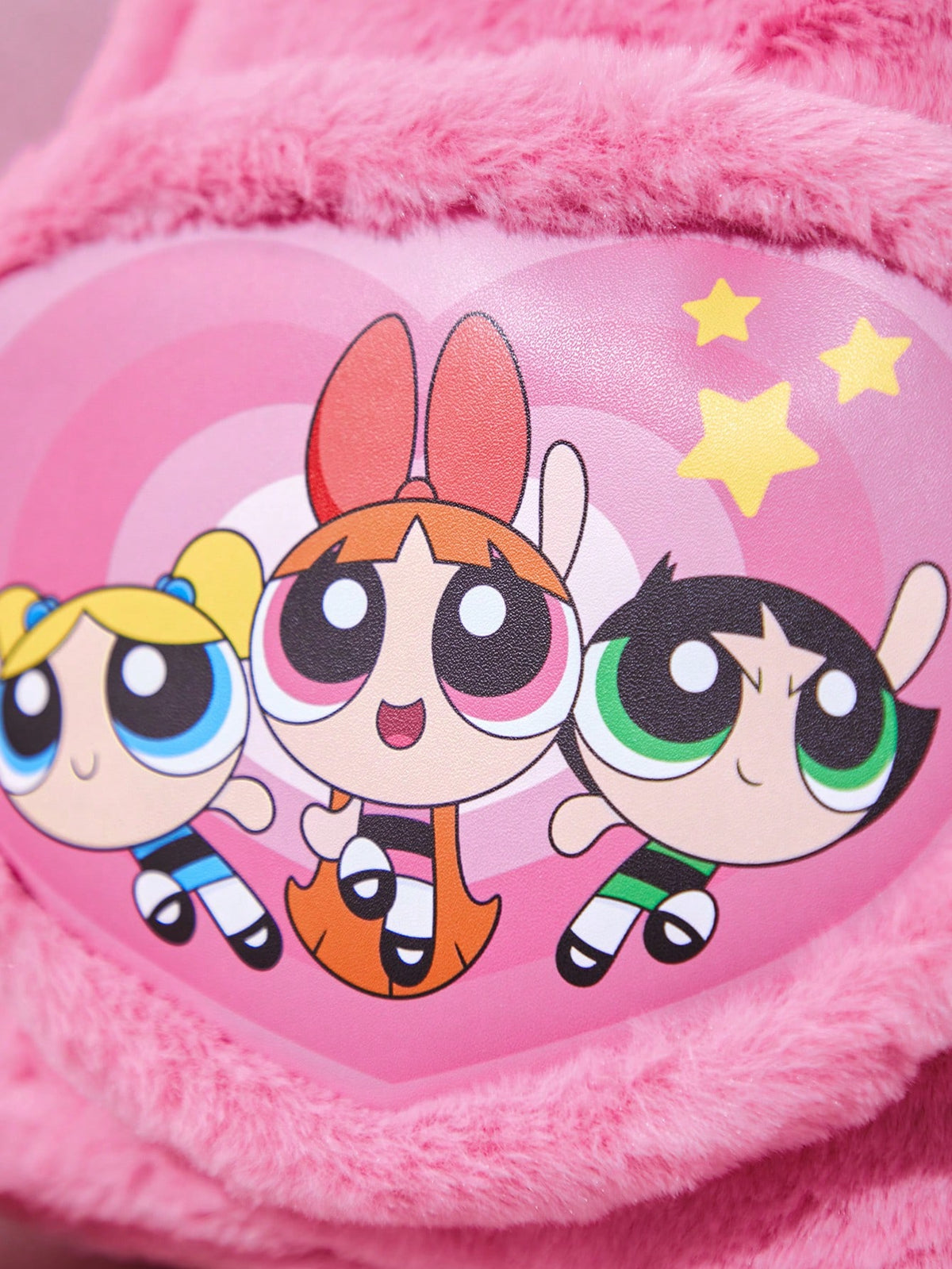 THE POWERPUFF GIRLS X  Fashionable Pink Shoulder Bag With Cartoon Character Design