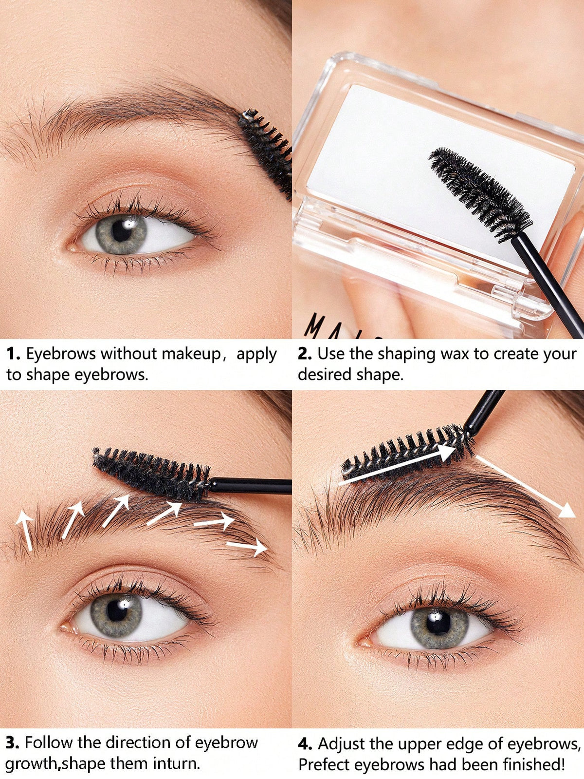 Stay Glam with SHEGLAM: Hi-Brow Shaping Wax and Waterproof Eyebrow Gel