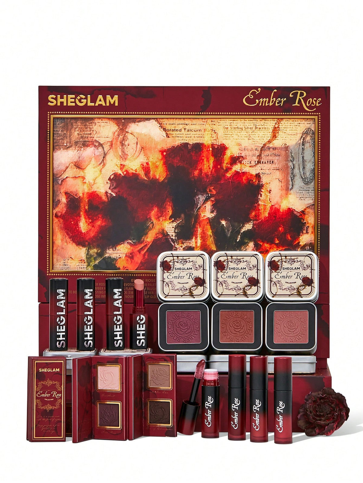 Radiant in Rose: SHEGLAM Ember Rose Collection