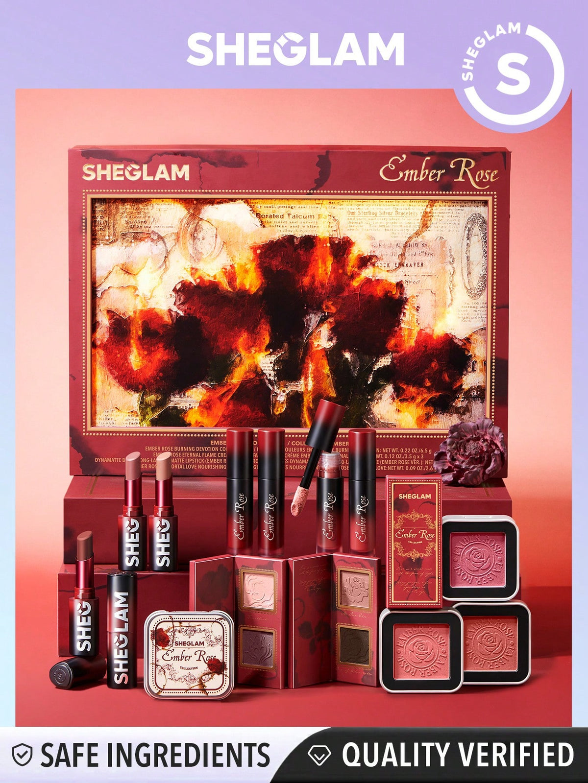 Radiant in Rose: SHEGLAM Ember Rose Collection