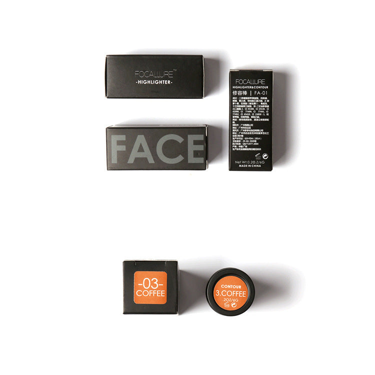 Focallure Face Perfecting Highlight Conceal and Contour Sticks