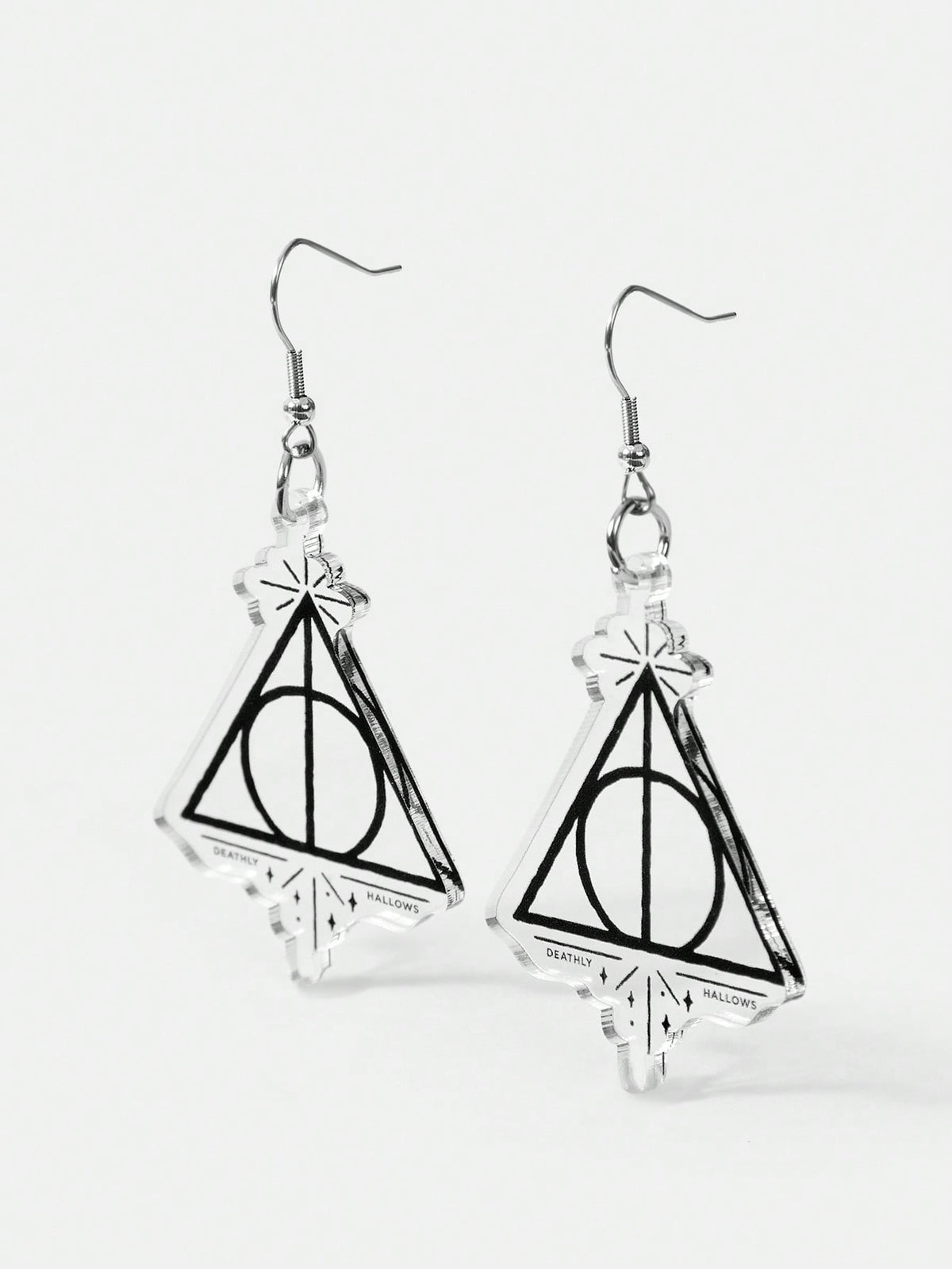 HARRY POTTER X  1 Pair Geometric And Letter Pattern Earrings