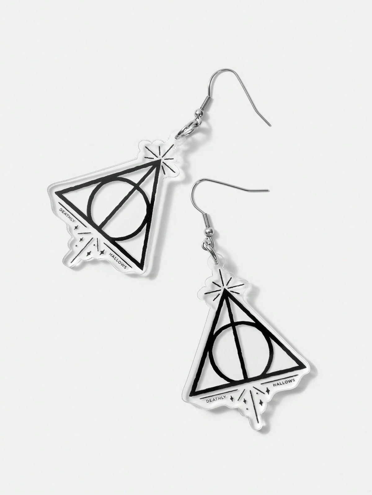 HARRY POTTER X  1 Pair Geometric And Letter Pattern Earrings