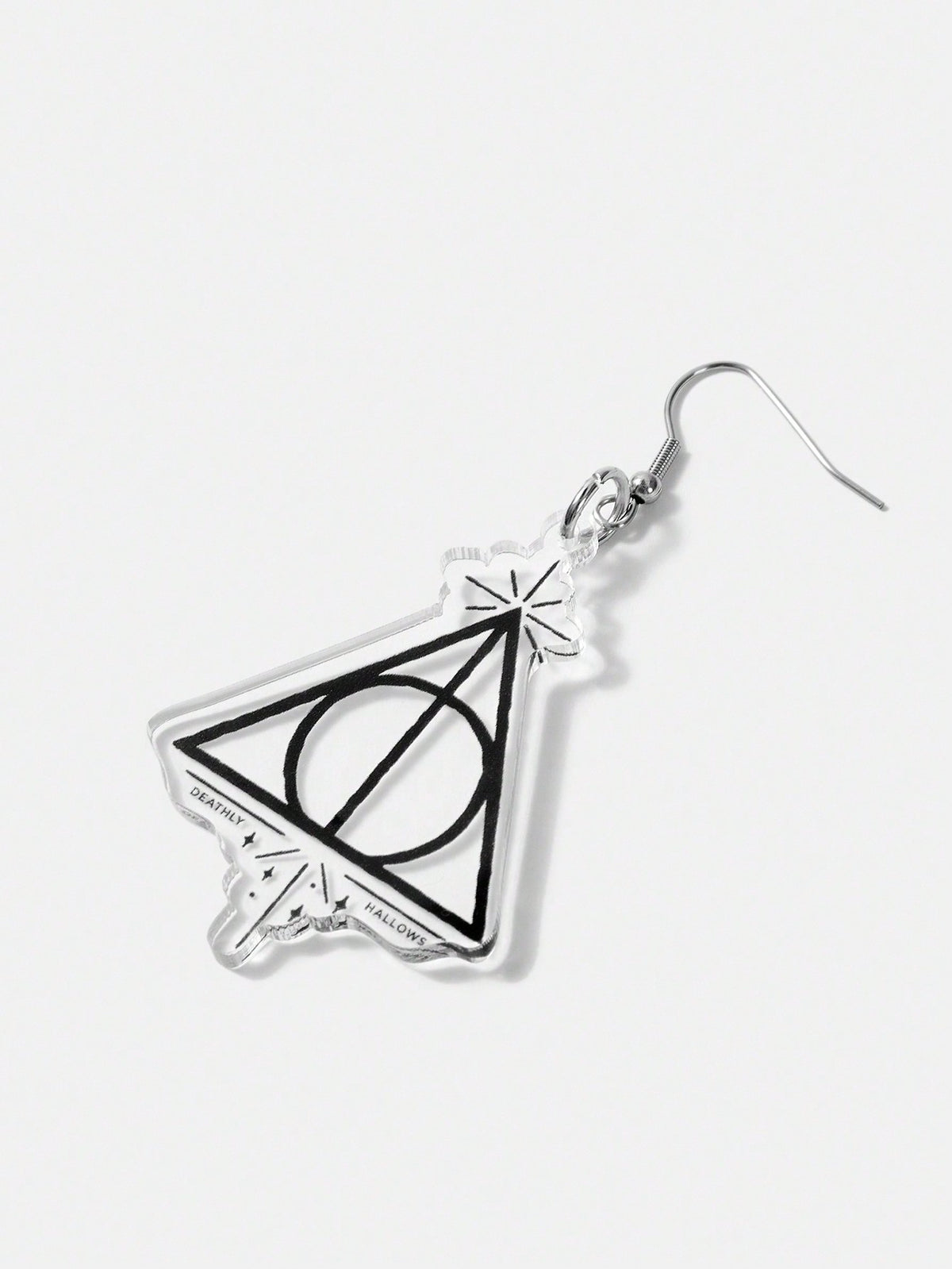 HARRY POTTER X  1 Pair Geometric And Letter Pattern Earrings