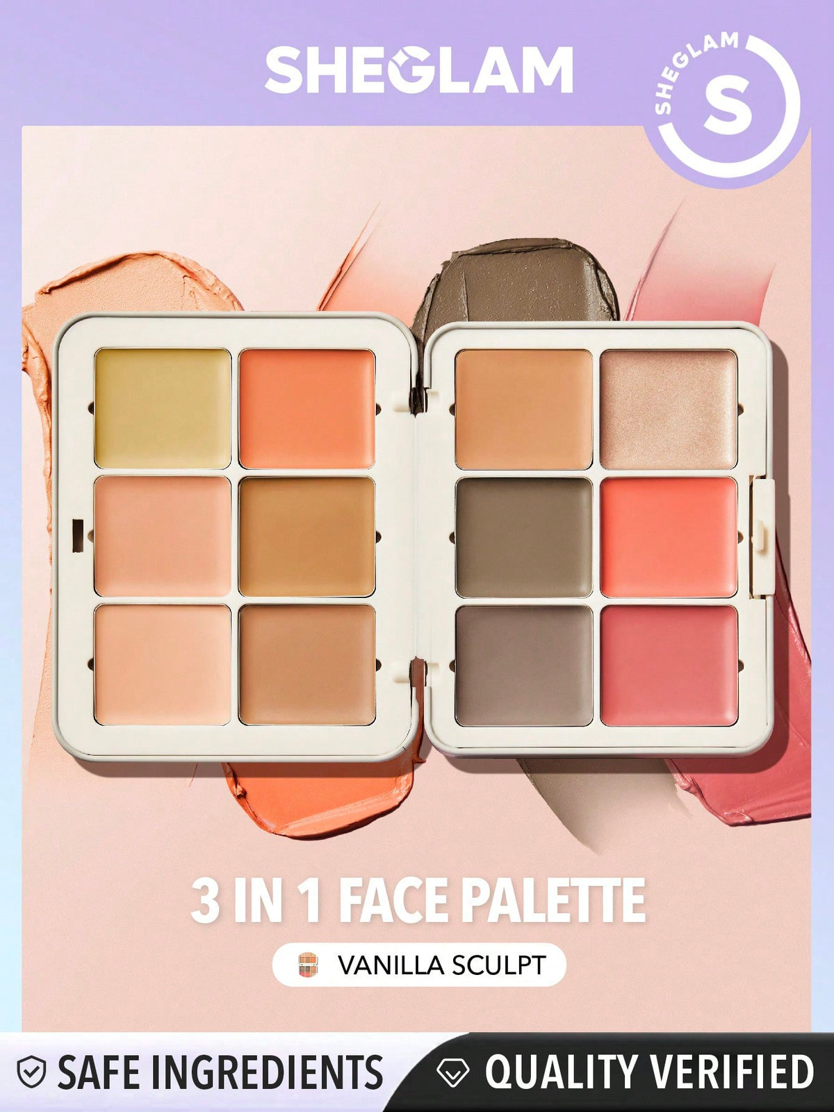 SHEGLAM All About That Face Multifunctional Face Palette-Sculpt