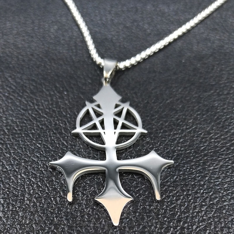 Five-pointed Symbol Fashion Gothic Necklace