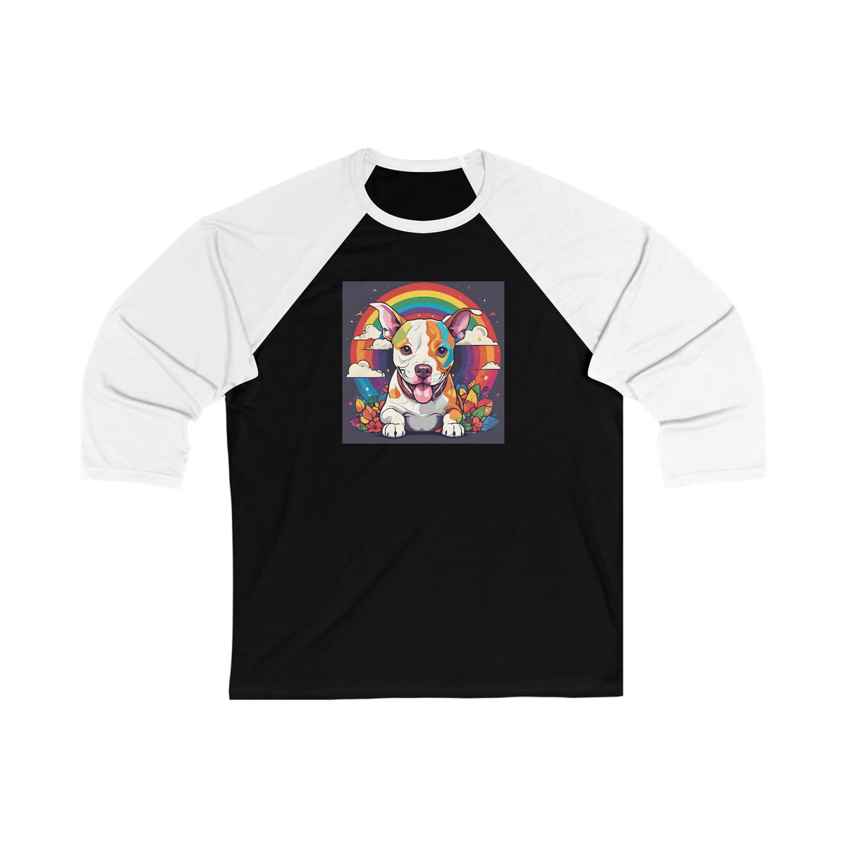 Prideful Pittie Unisex 3\4 Sleeve Baseball Tee