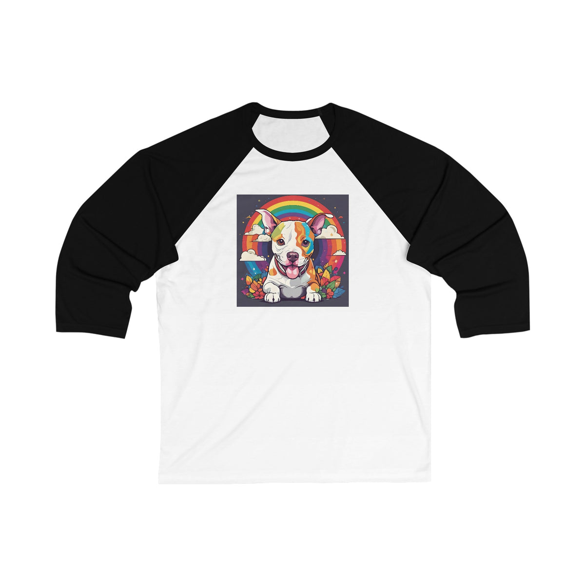 Prideful Pittie Unisex 3\4 Sleeve Baseball Tee