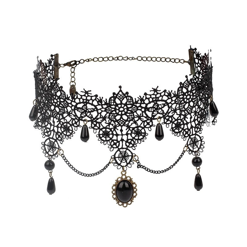 Gothic Lace Necklace Multiple Styles