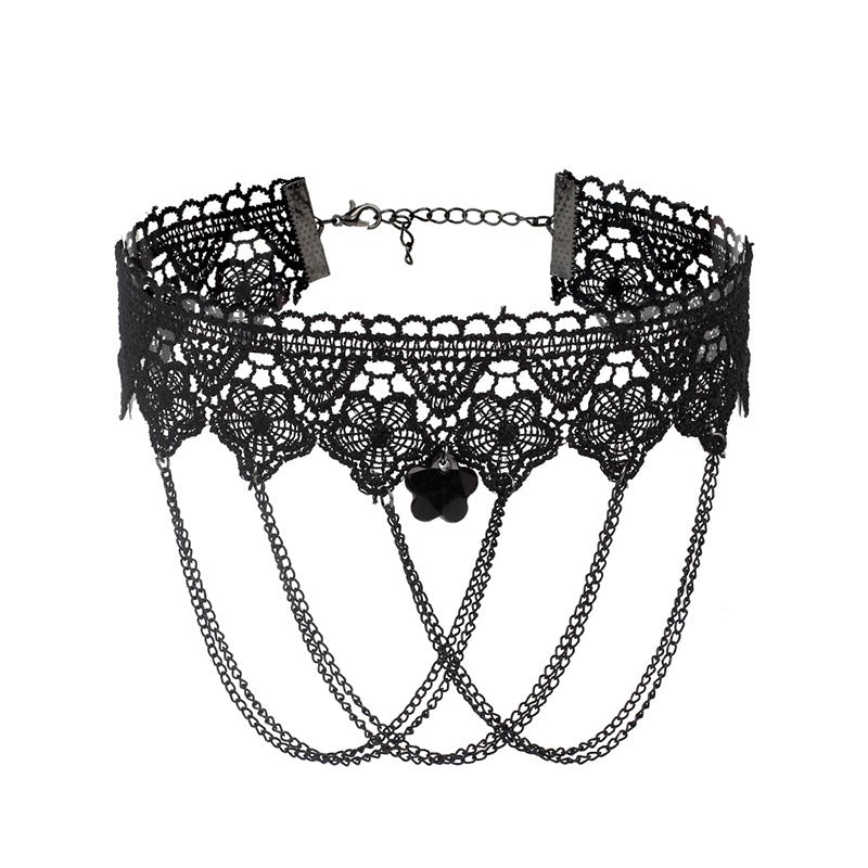 Gothic Lace Necklace Multiple Styles