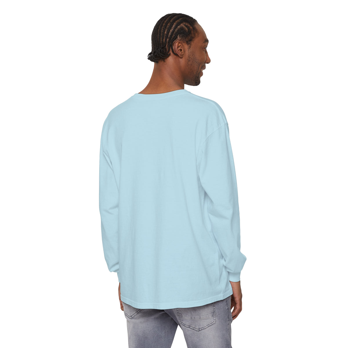 Night Melodies Unisex Garment-dyed Long Sleeve T-Shirt