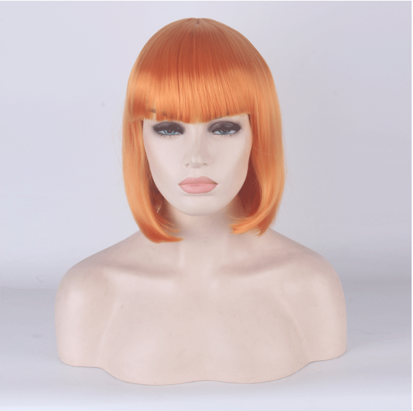 Dyed Short Hair Sharp Bob Cosplay Wig Multiple Options