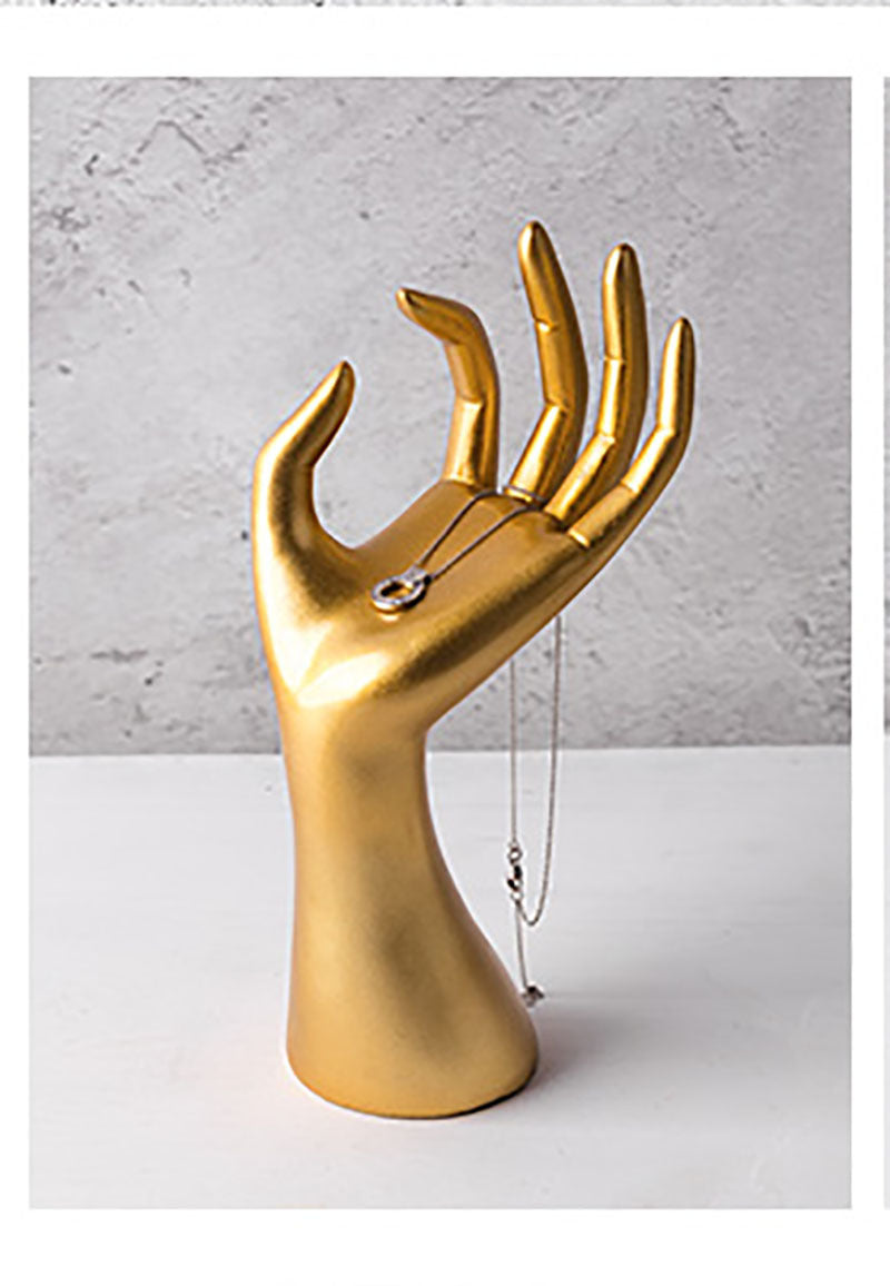 Tree Finger Hand Model Decoration Jewelry Display Model Hand Gold Black Hand Model Jewelry Hand Model