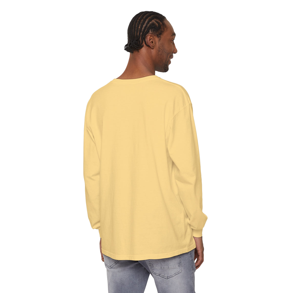 Night Melodies Unisex Garment-dyed Long Sleeve T-Shirt