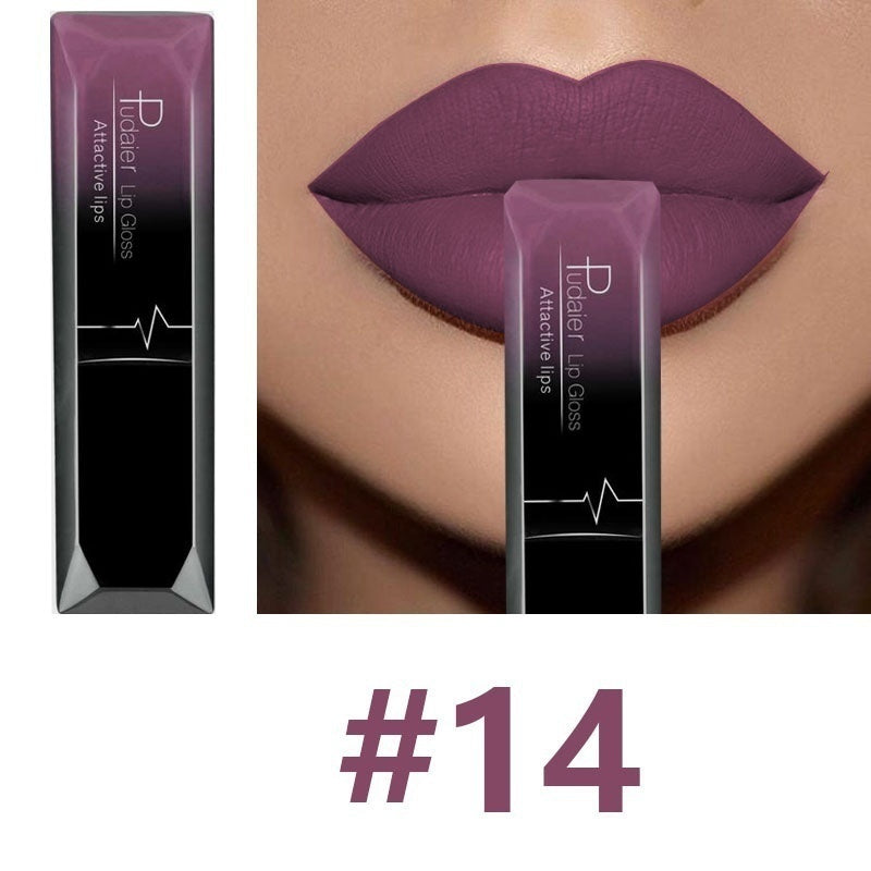 Pudier Liquid Lipstick Matte and Mettalic Matte Lipgloss Shades